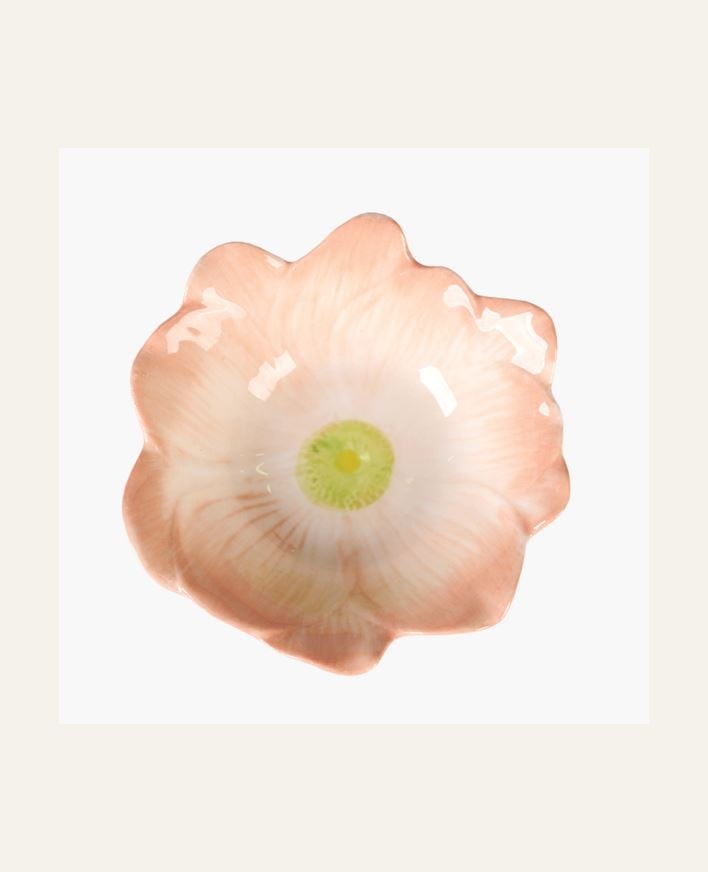 Skål korall - 9,5x9x3 cm korall - 1