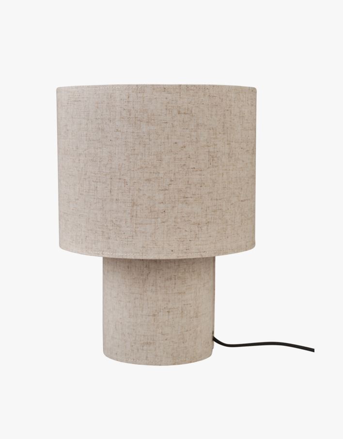 Bordlampe beige - 23x23x31 cm beige - 1