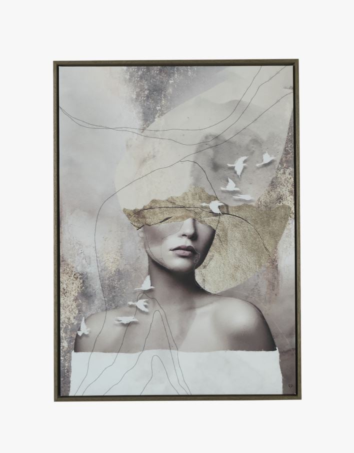 Bilde brun - 70x100 cm brun - 1