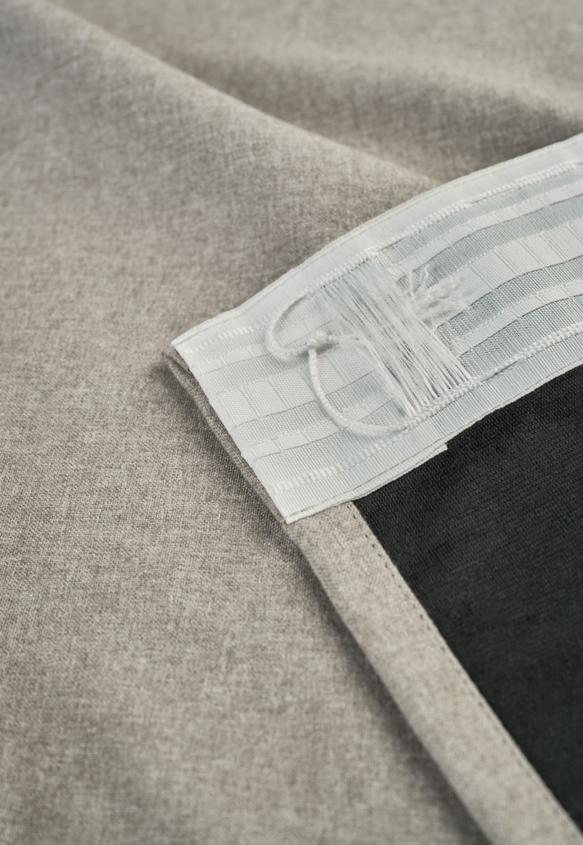 Lysdempende gardin sand - 3