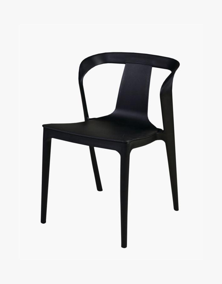 Hagestol svart - 52,6x49x78 cm svart - 1