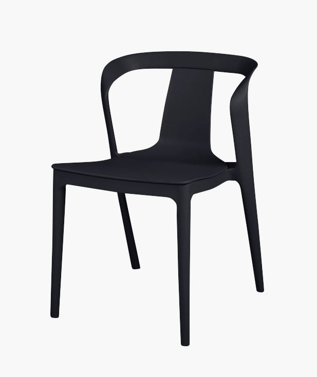 Hagestol svart - 78 cm svart - 1