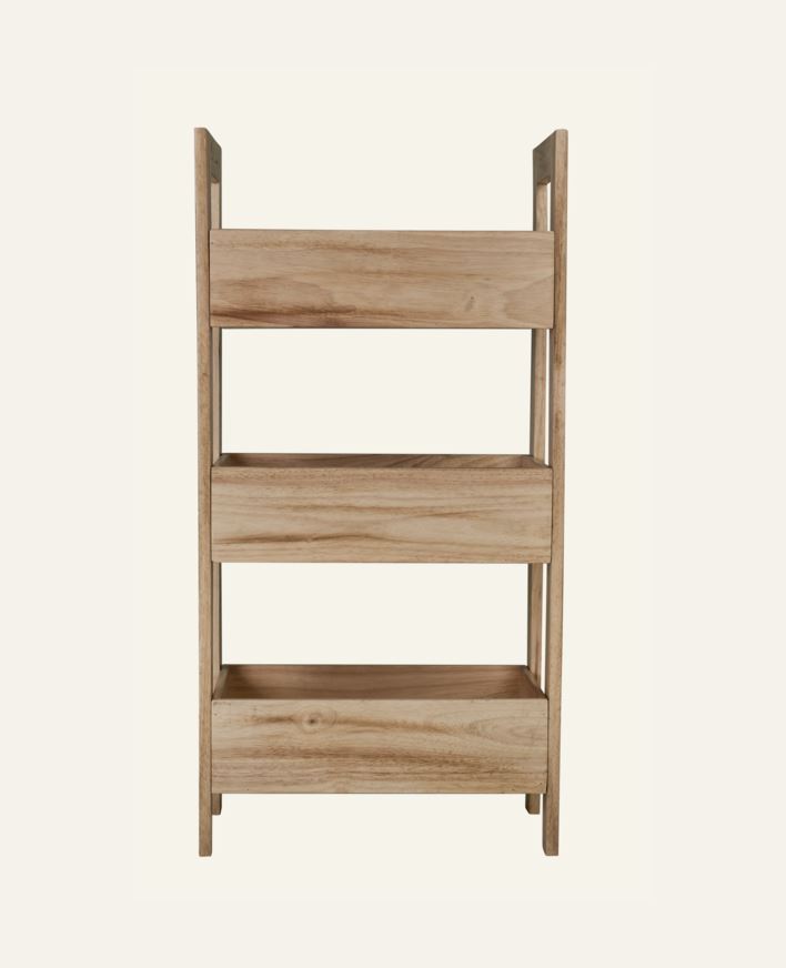 Oppbevaringsstativ natur - 45x25x90 cm natur - 1