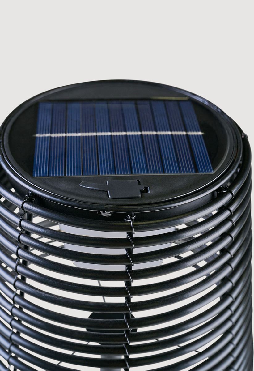 Led gulvlampe svart - 4