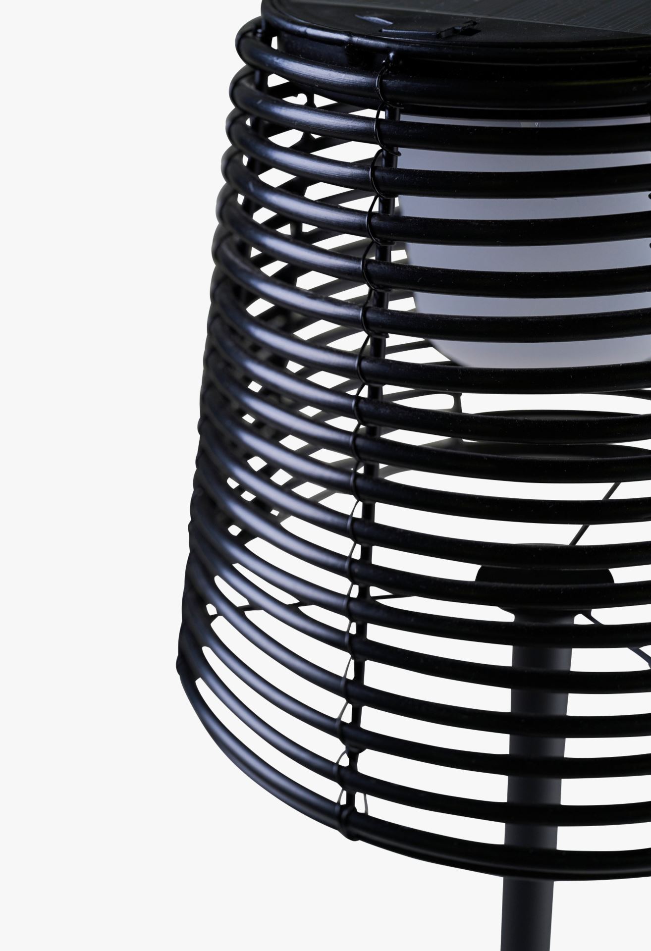 Led gulvlampe svart - 3