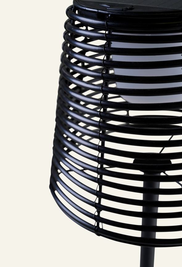 Led gulvlampe svart - 3