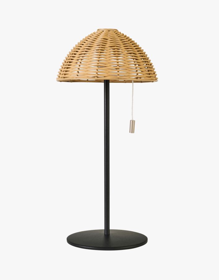 Led lampe natur - 15x15x30 cm natur - 1