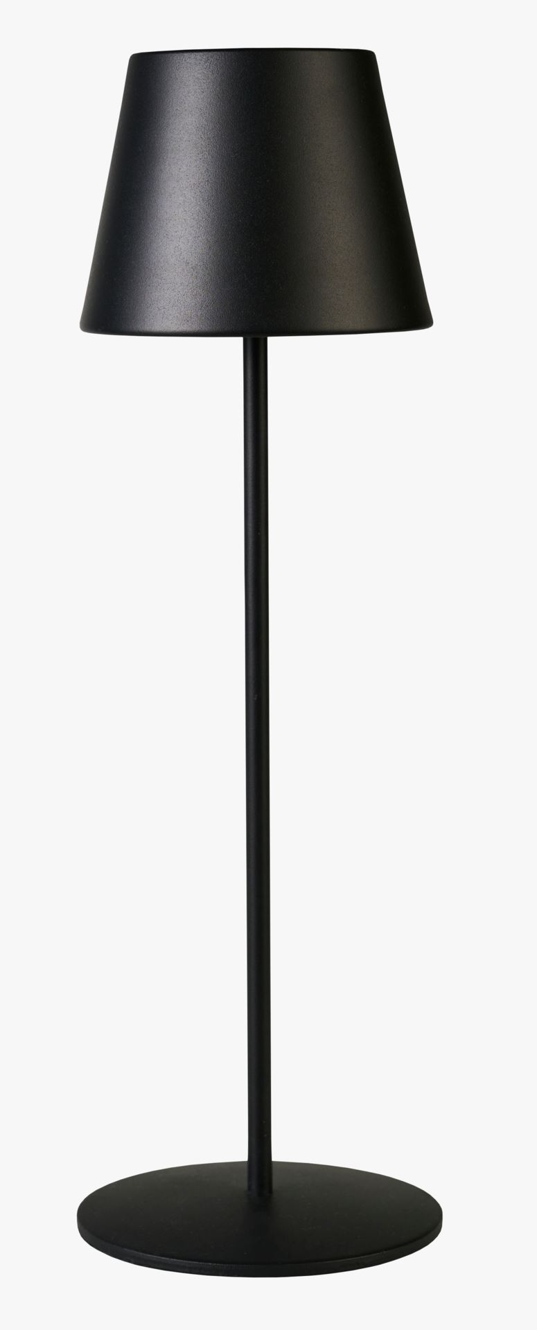 Led lampe svart - 12x12x38 cm svart - 1