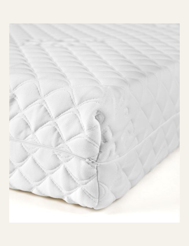 Fjærmadrass hvit - 3