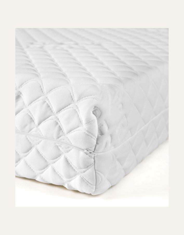 Fjærmadrass hvit - 3