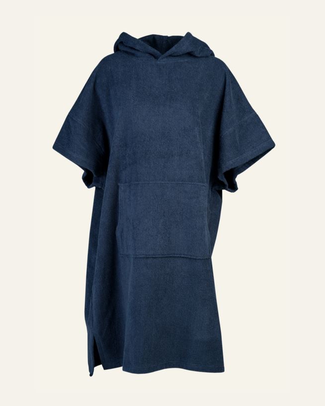 Poncho marineblå - 78x111 cm marineblå - 1