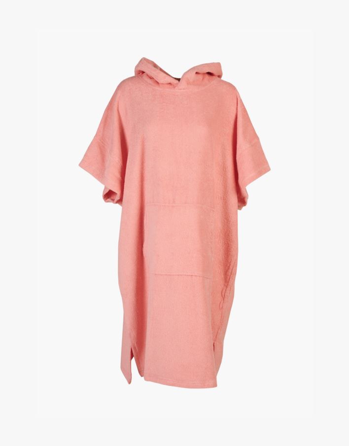 Poncho lys korall - 78x111 cm lys korall - 1