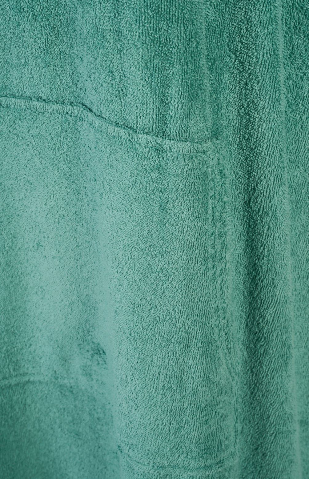 Poncho mørk grønn - 4