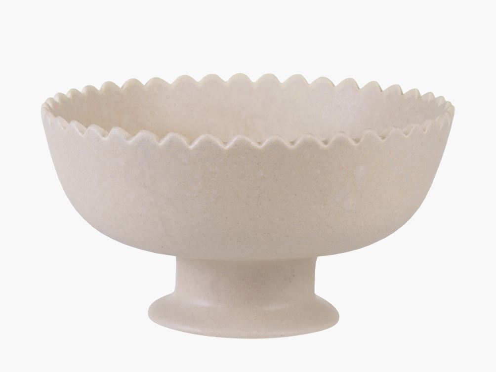 Skål beige - 25x25x14,5 cm beige - 1