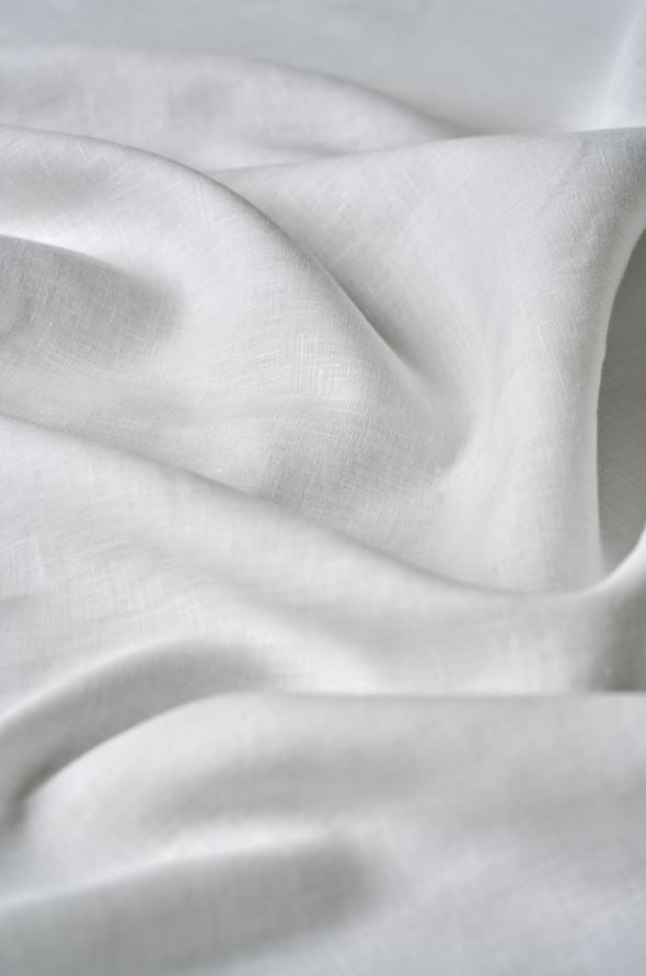 Lysdempende lingardin hvit - 5