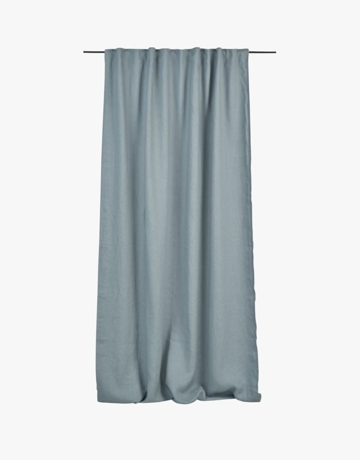 Lysdempende lingardin lys blå - 135x300 cm lys blå - 1