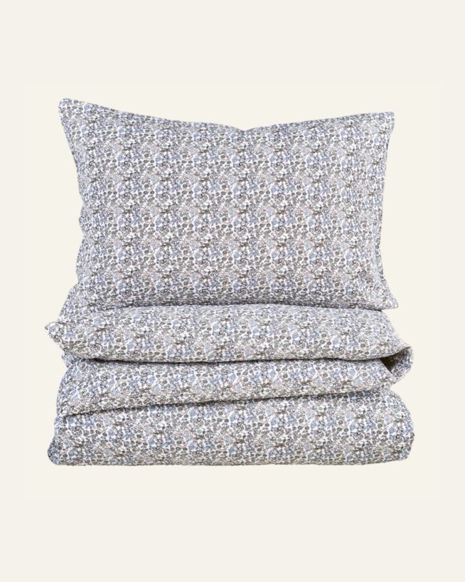 Krepp sengesett multi blå - 200x220 cm multi blå - 1