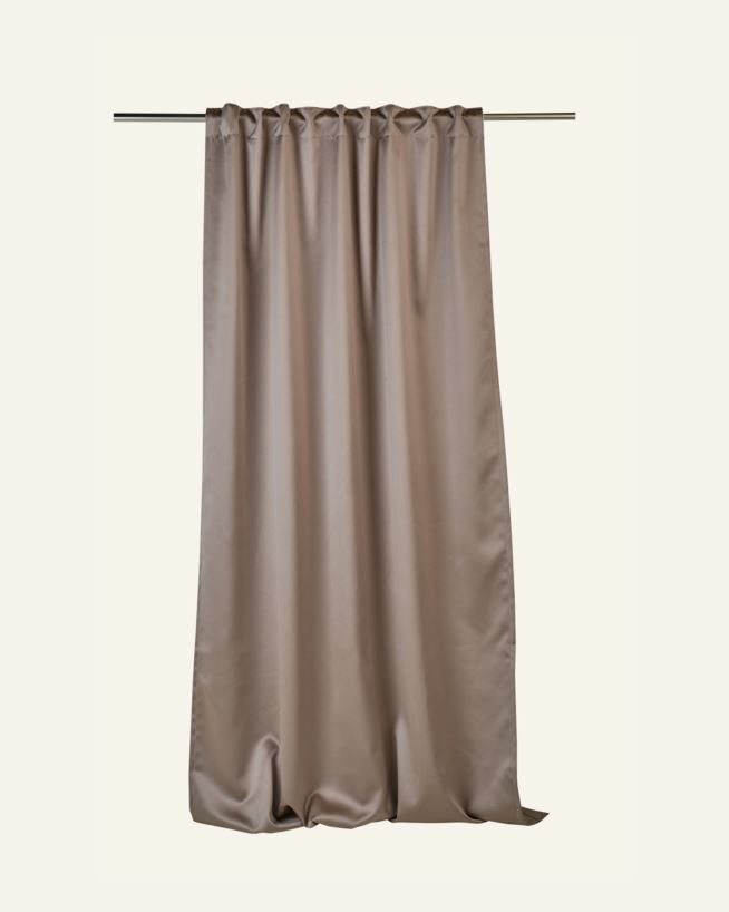 Gardin mørk sand - 135x220 cm mørk sand - 1