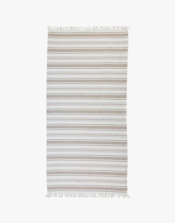 Badehåndkle multi beige - 75x150 cm multi beige - 1