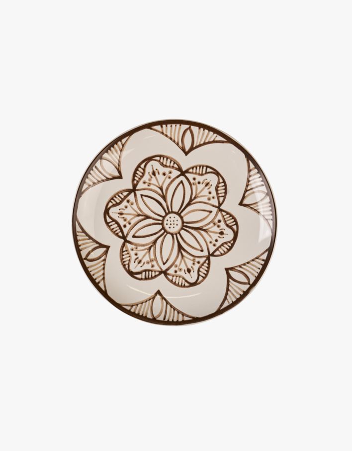 Tallerken brun - ø20,5 brun - 1
