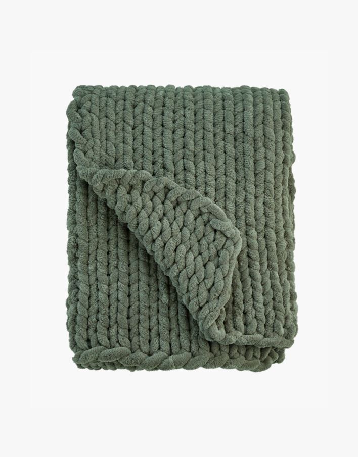 Pledd grønn - 120x150 cm grønn - 1