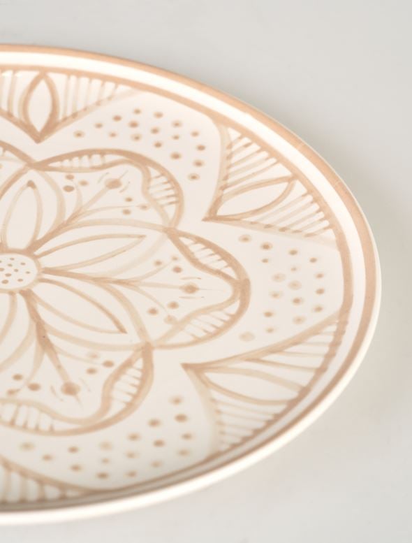 Tallerken beige - 3