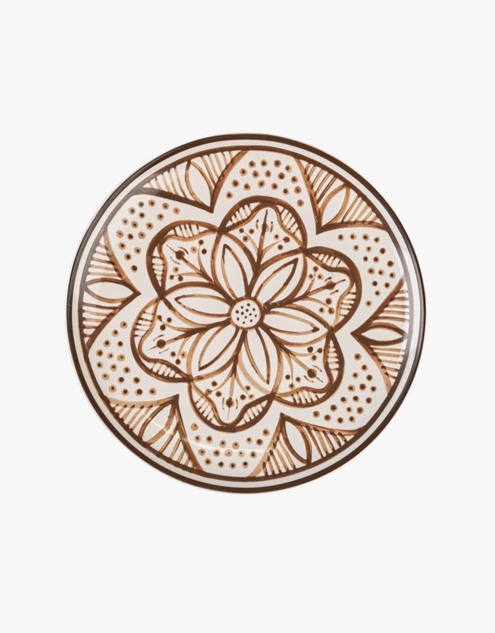 Tallerken brun - ø27,3 brun - 1