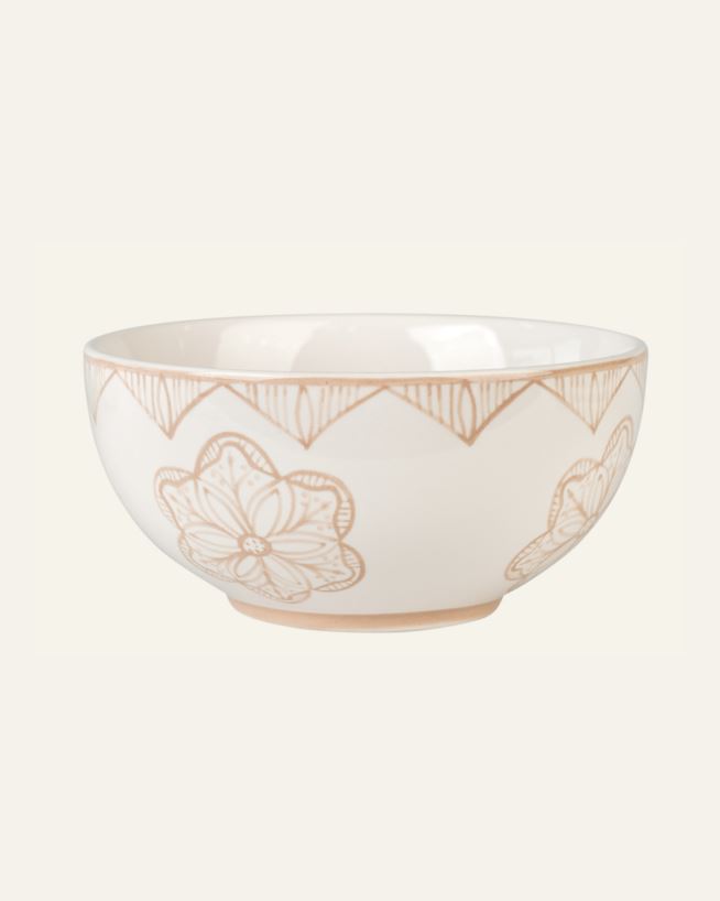Skål beige - ø14 h7 cm beige - 1