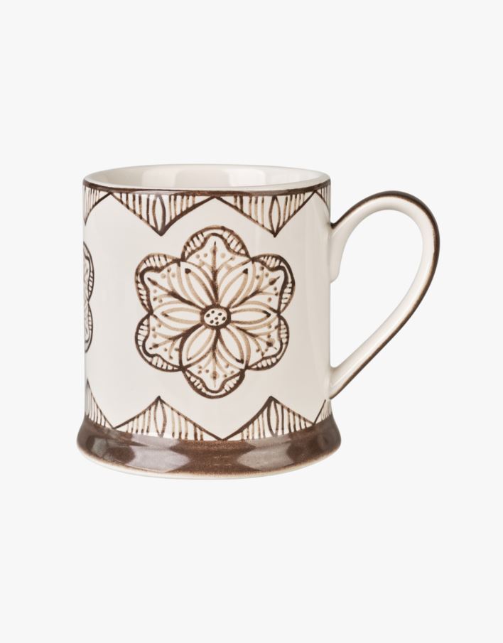 Krus brun - 325 ml brun - 1