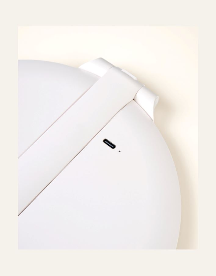 Speil med led-lys hvit - 3