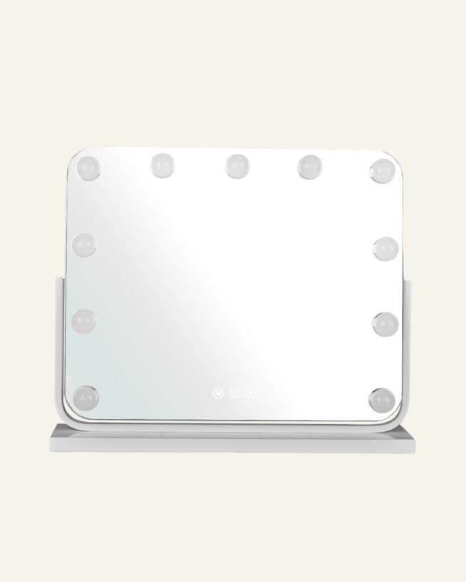 Speil hvit - 42x50x12 cm hvit - 1