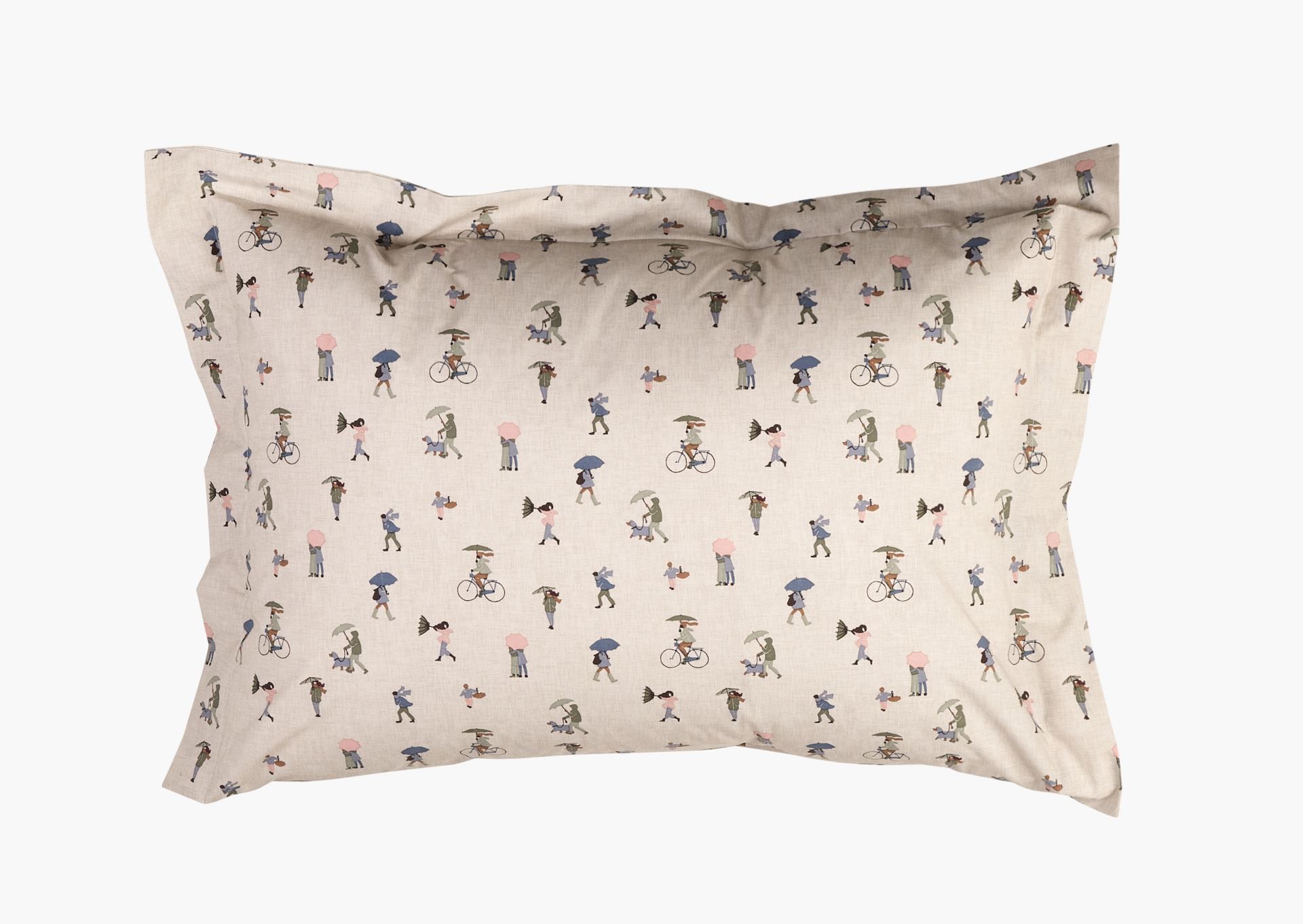 Bomull putevar multi grønn - 50x70 cm multi grønn - 1