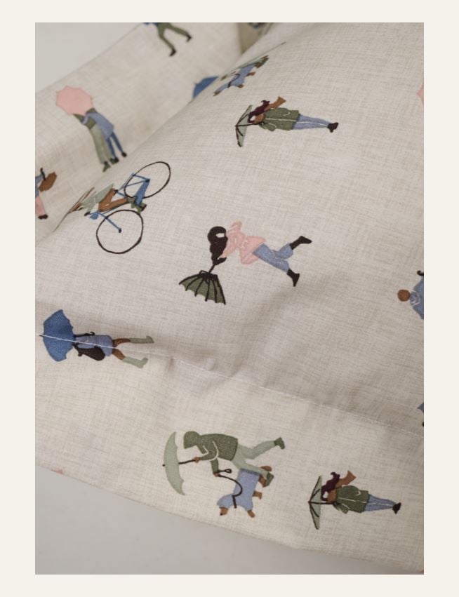 Bomull putevar multi grønn - 2