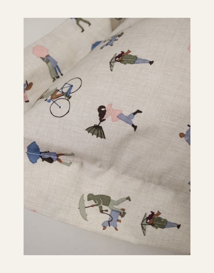 Bomull putevar multi grønn - 2