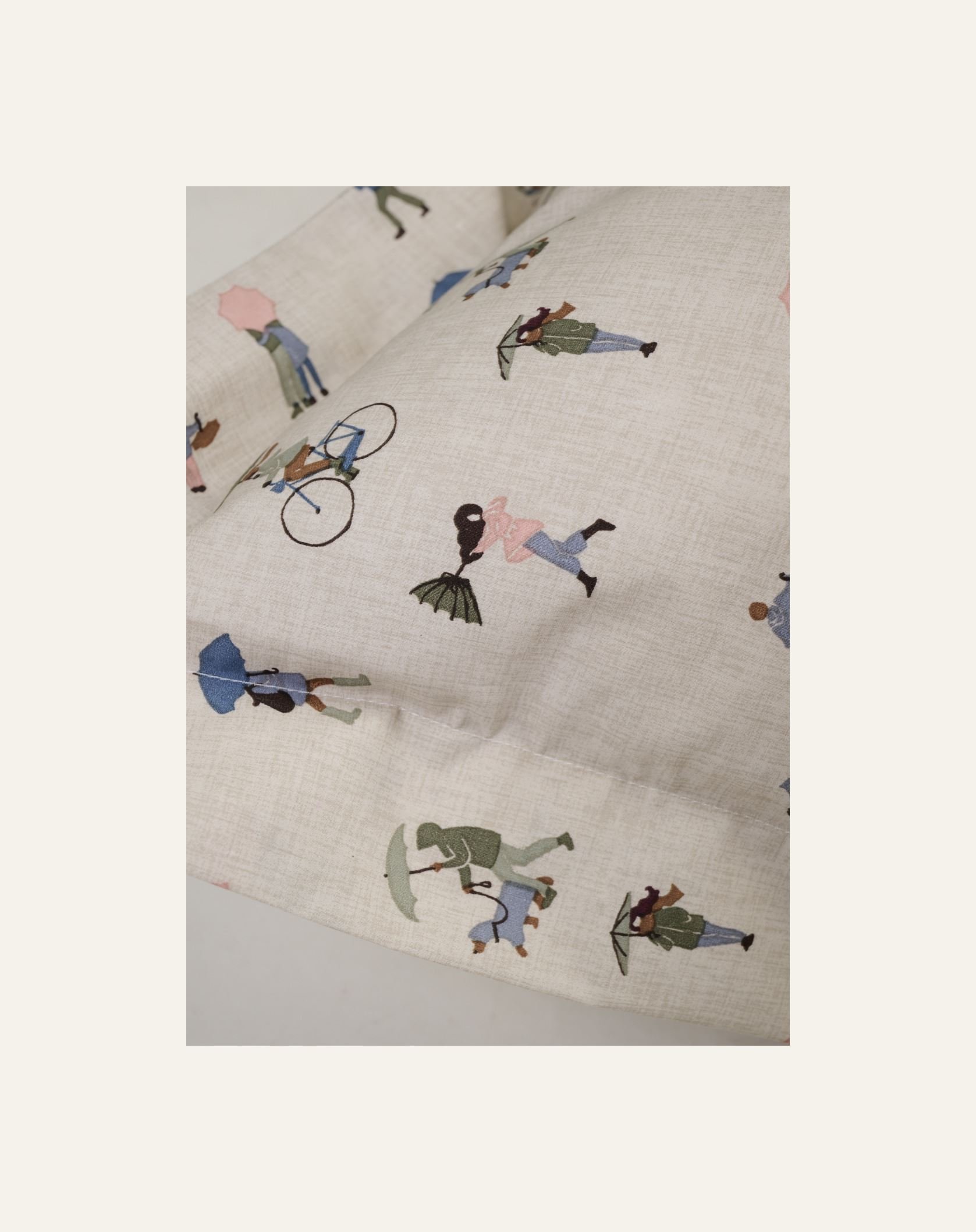 Bomull putevar multi grønn - 2