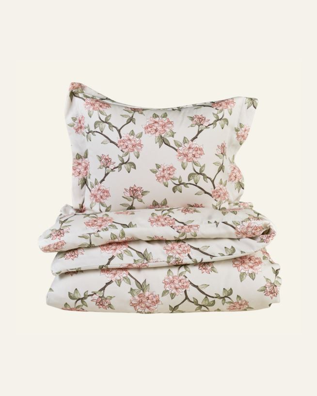 Sateng sengesett multi grønn - 140x220+50x70 cm multi grønn - 1