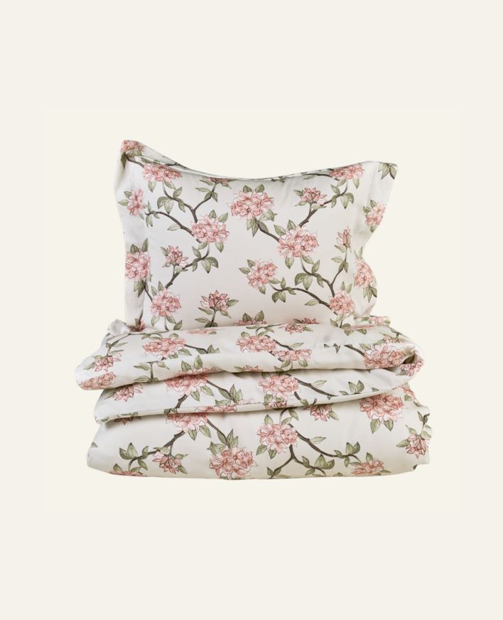 Sateng sengesett multi grønn - 140x220+50x70 cm multi grønn - 1