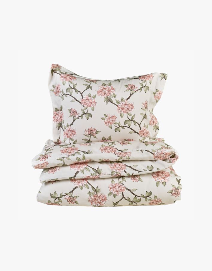 Sateng sengesett multi grønn - 140x220+50x70 cm multi grønn - 1