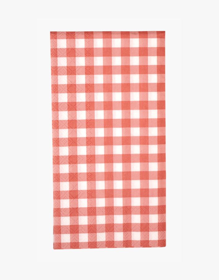 Kjøkkenservietter lys korall - 33x42 cm lys korall - 1