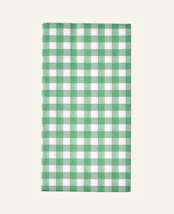 Kjøkkenservietter multi grønn - 33x42 cm multi grønn - 1