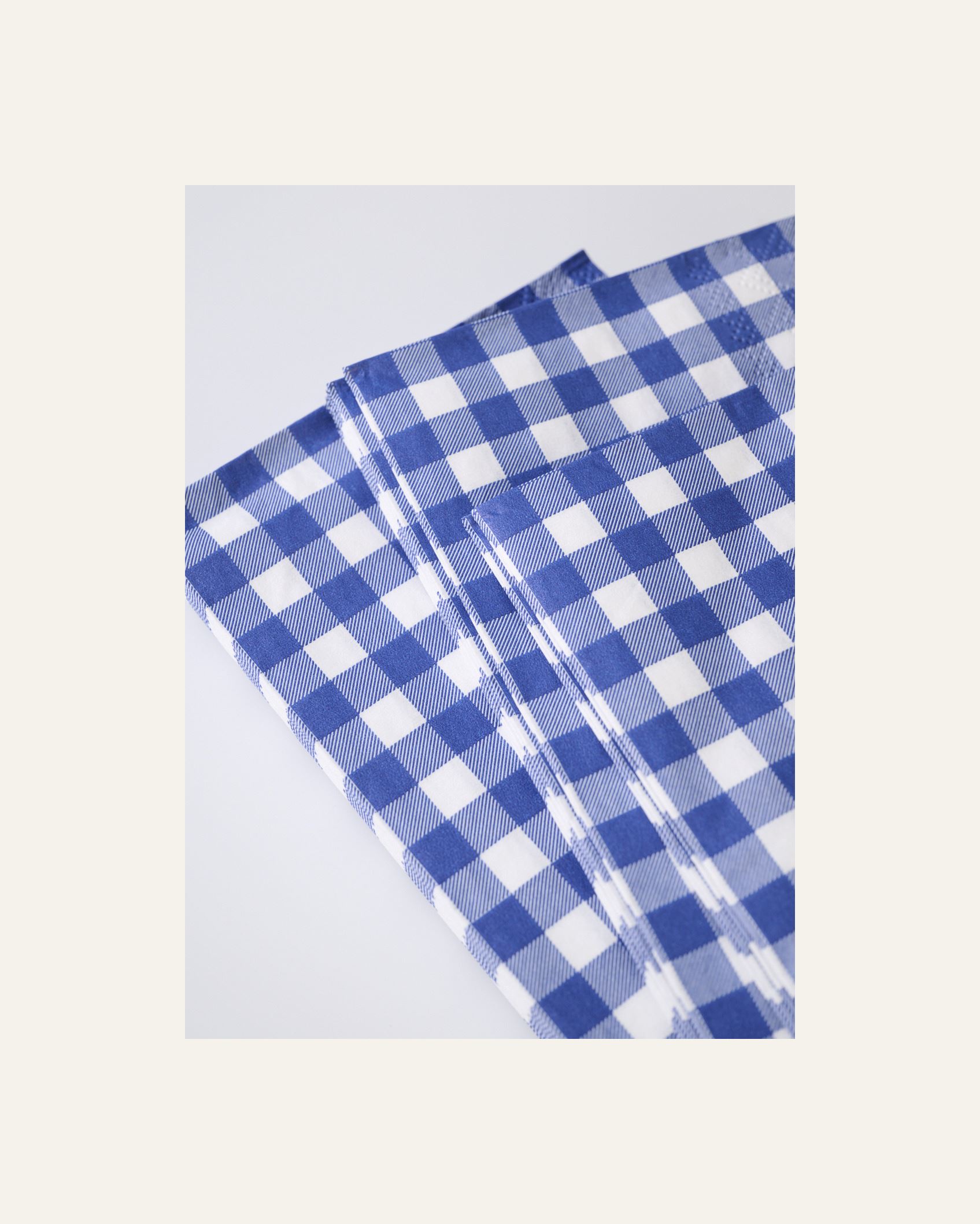 Kjøkkenservietter gråblå - 2