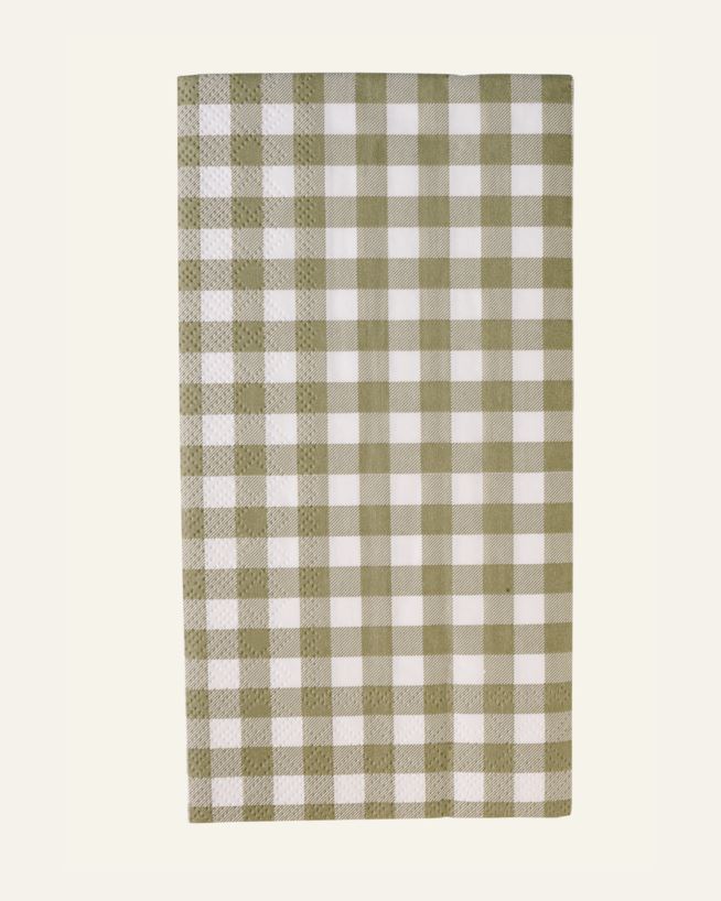 Kjøkkenservietter olivengrønn - 33x42 cm olivengrønn - 1