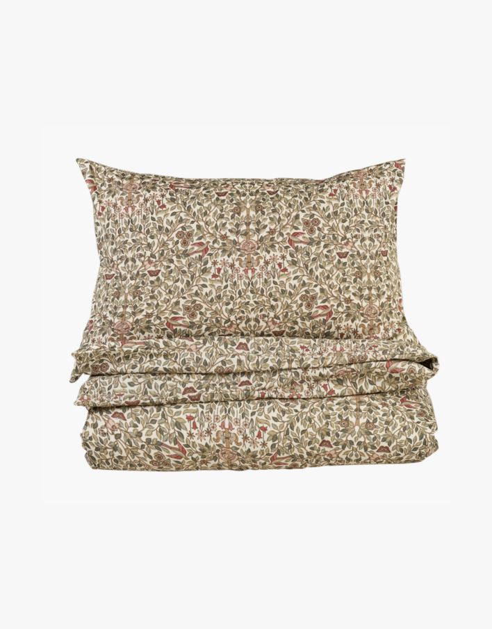 Bomull sengesett multi rosa - 140x220 cm multi rosa - 1