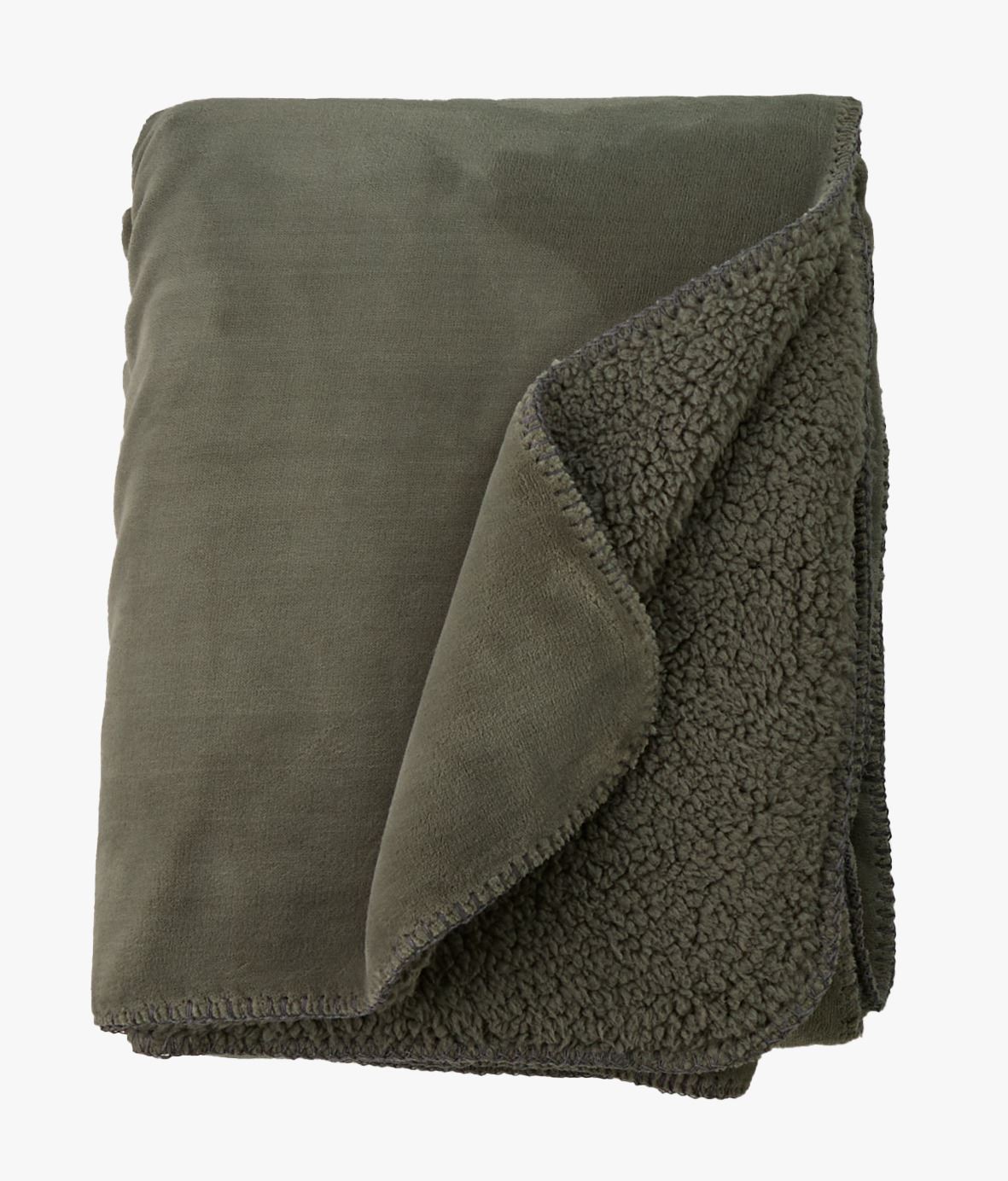 Fleecepledd olivengrønn - 2