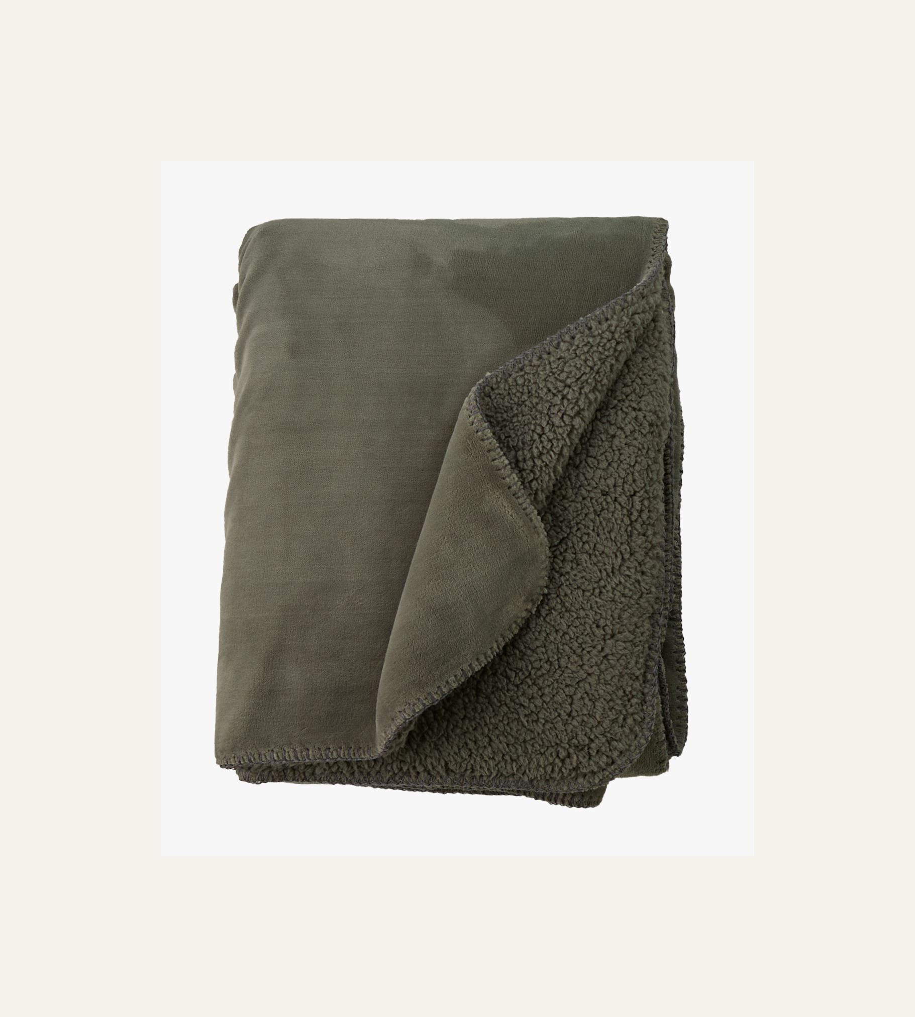 Fleecepledd olivengrønn - 2