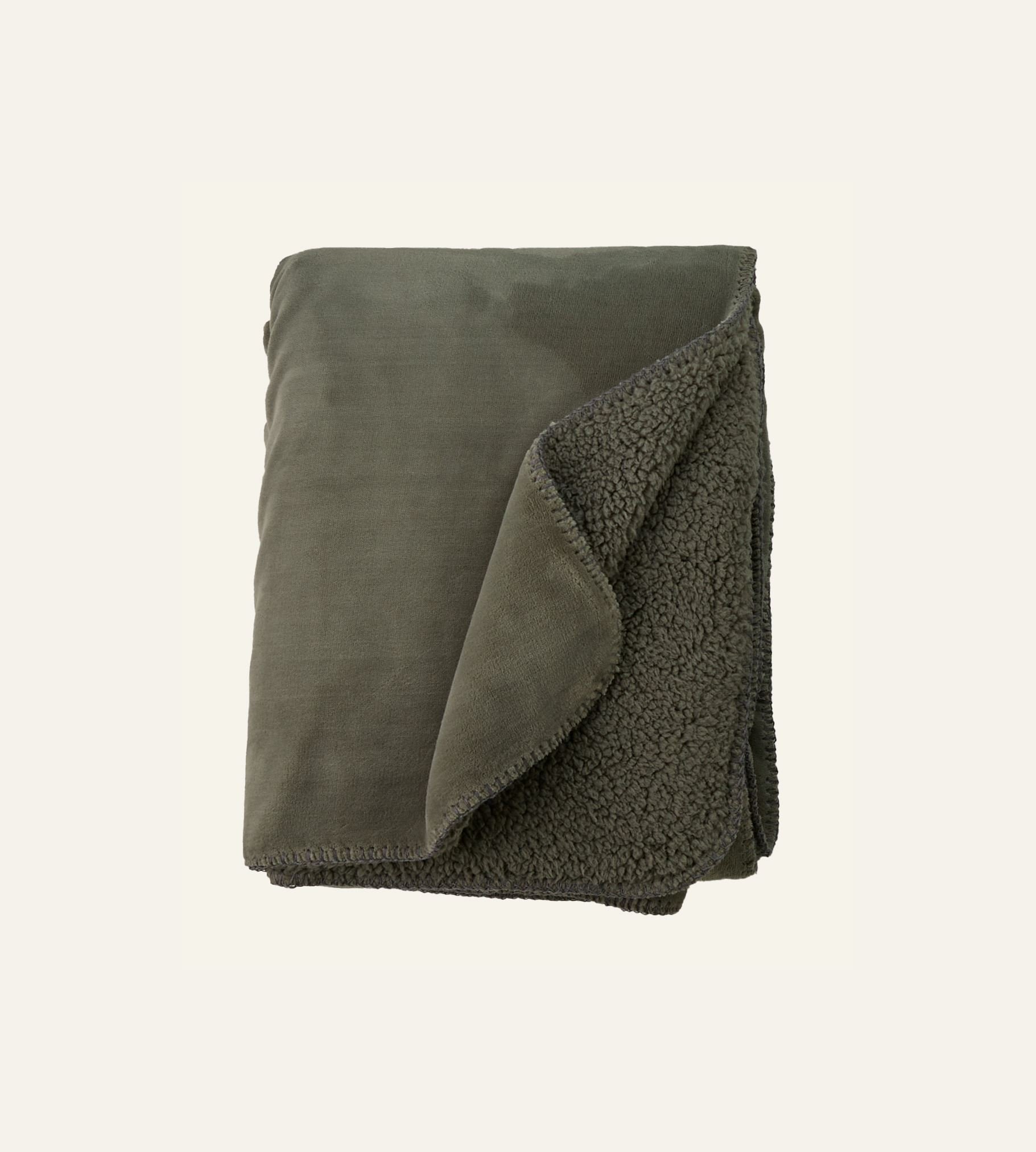 Fleecepledd olivengrønn - 2