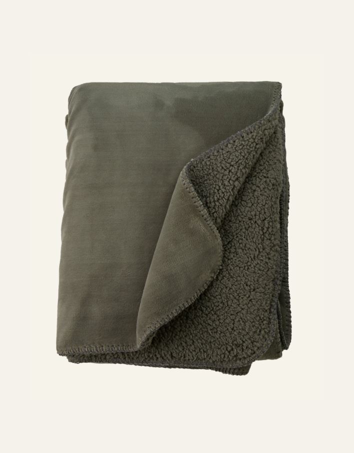 Fleecepledd olivengrønn - 2