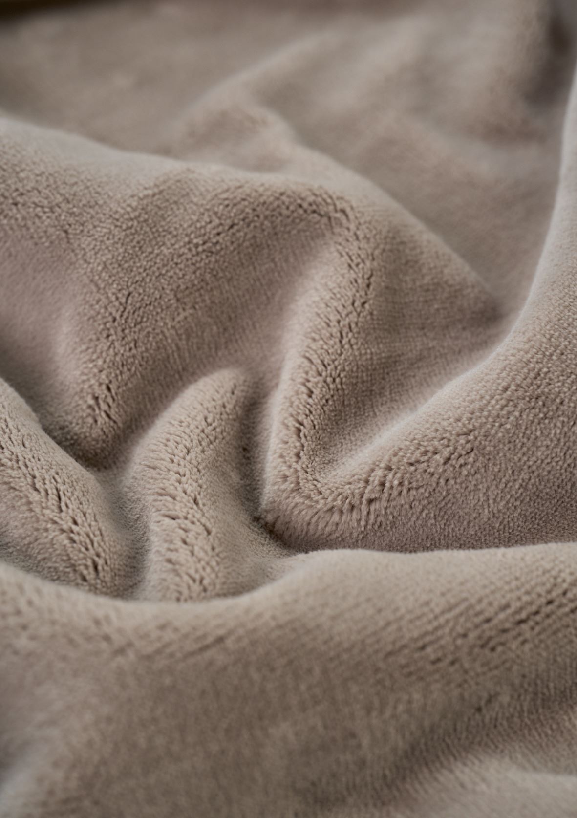 Fleecepledd taupe - 2