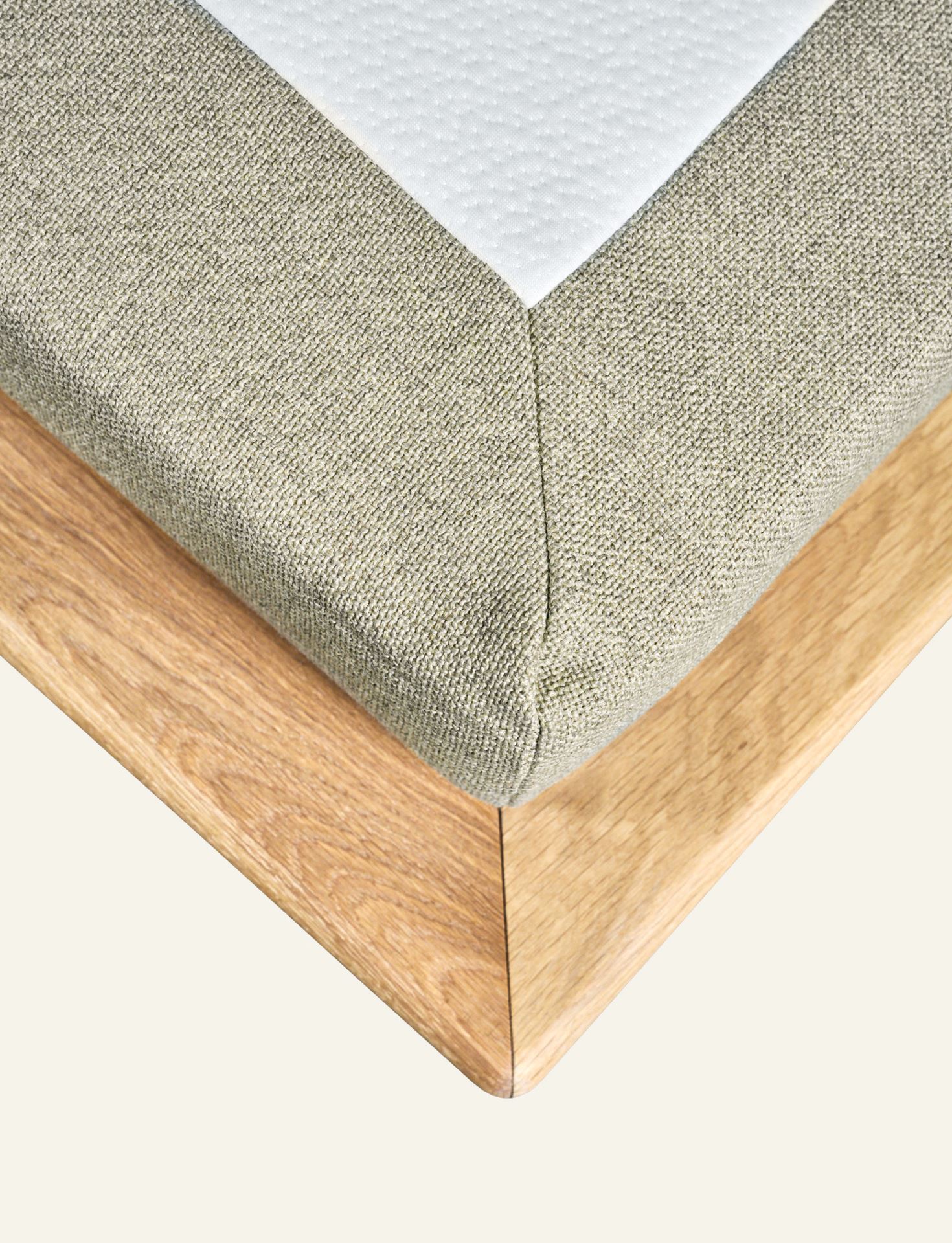 Seng naturoljet eik beige - 3