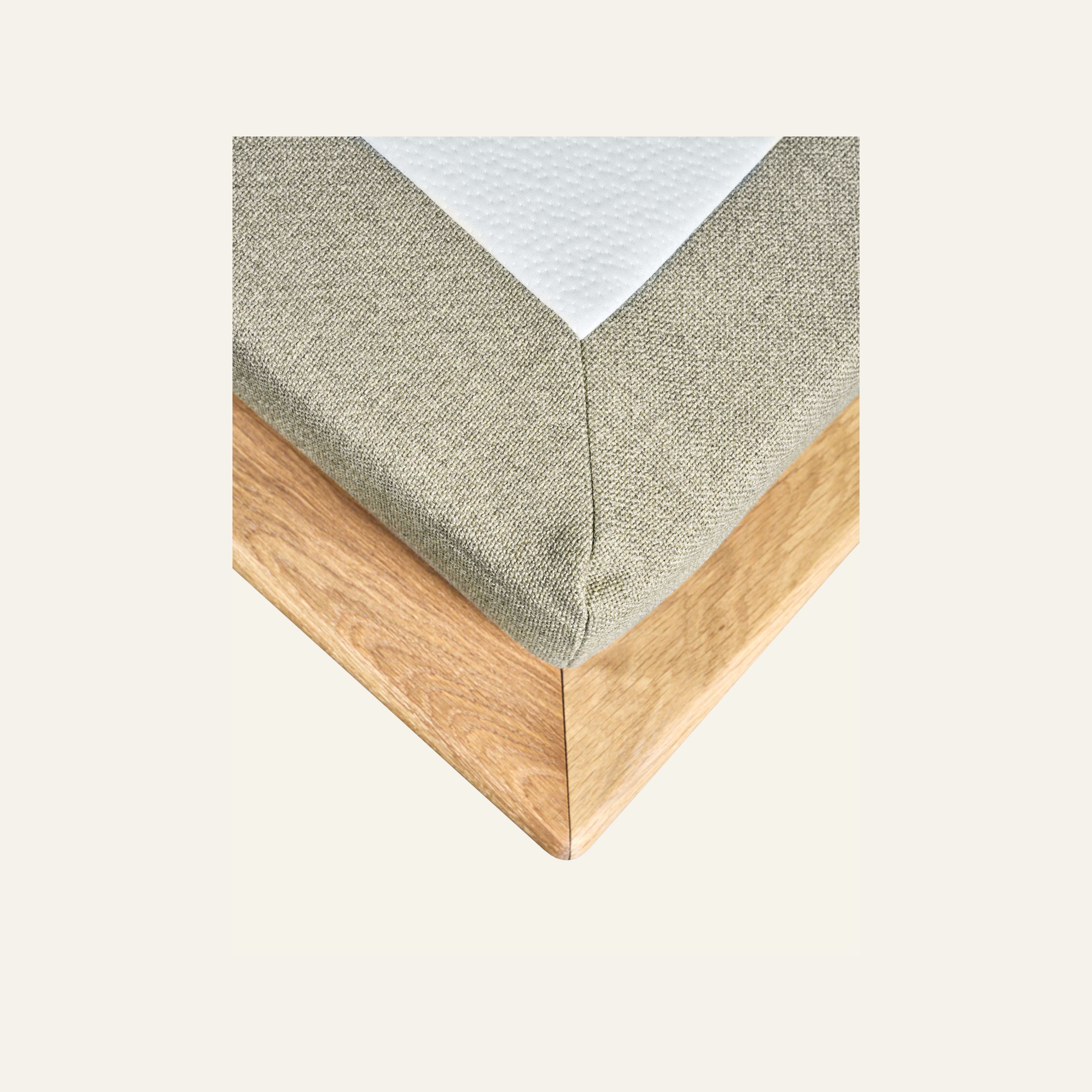 Seng naturoljet eik beige - 3